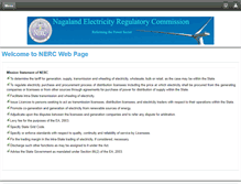 Tablet Screenshot of nerc.org.in