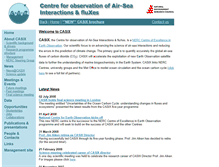 Tablet Screenshot of casix.nerc.ac.uk