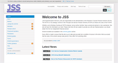 Desktop Screenshot of jsspensions.nerc.ac.uk