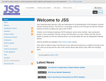 Tablet Screenshot of jsspensions.nerc.ac.uk